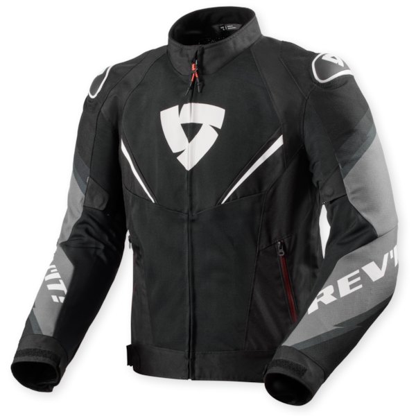 REV'IT! Quantum 3 Air Jacket Noir - Blanc