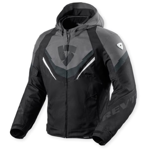 REV'IT! Quantum 3 H2O Jacket Black - Grey