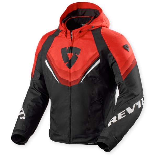 REV'IT! Quantum 3 H2O Jacket Black - Red