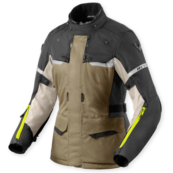 REV'IT! Outback 4 H2O Lady jacket Green - Anthracite