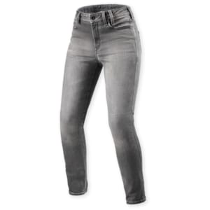 Motorjeans dames REV'IT! Shelby 3 Lady SK Grijs used lengte 30