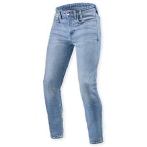 Motorjeans heren REV'IT! Piston 3 SK Lichtblauw lengte 34