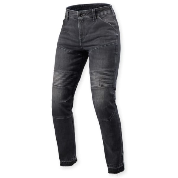 REV'IT! Moto 2 Lady SF Noir stone longueur 30
