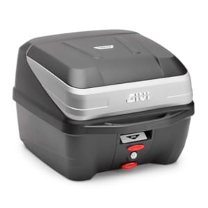 Topkoffers en zijkoffers GIVI B32 Bold Monolock Topkoffer Zwart-Zilver