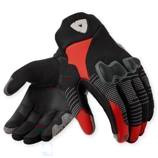 REV'IT! Kinetic 2 Noir - Rouge