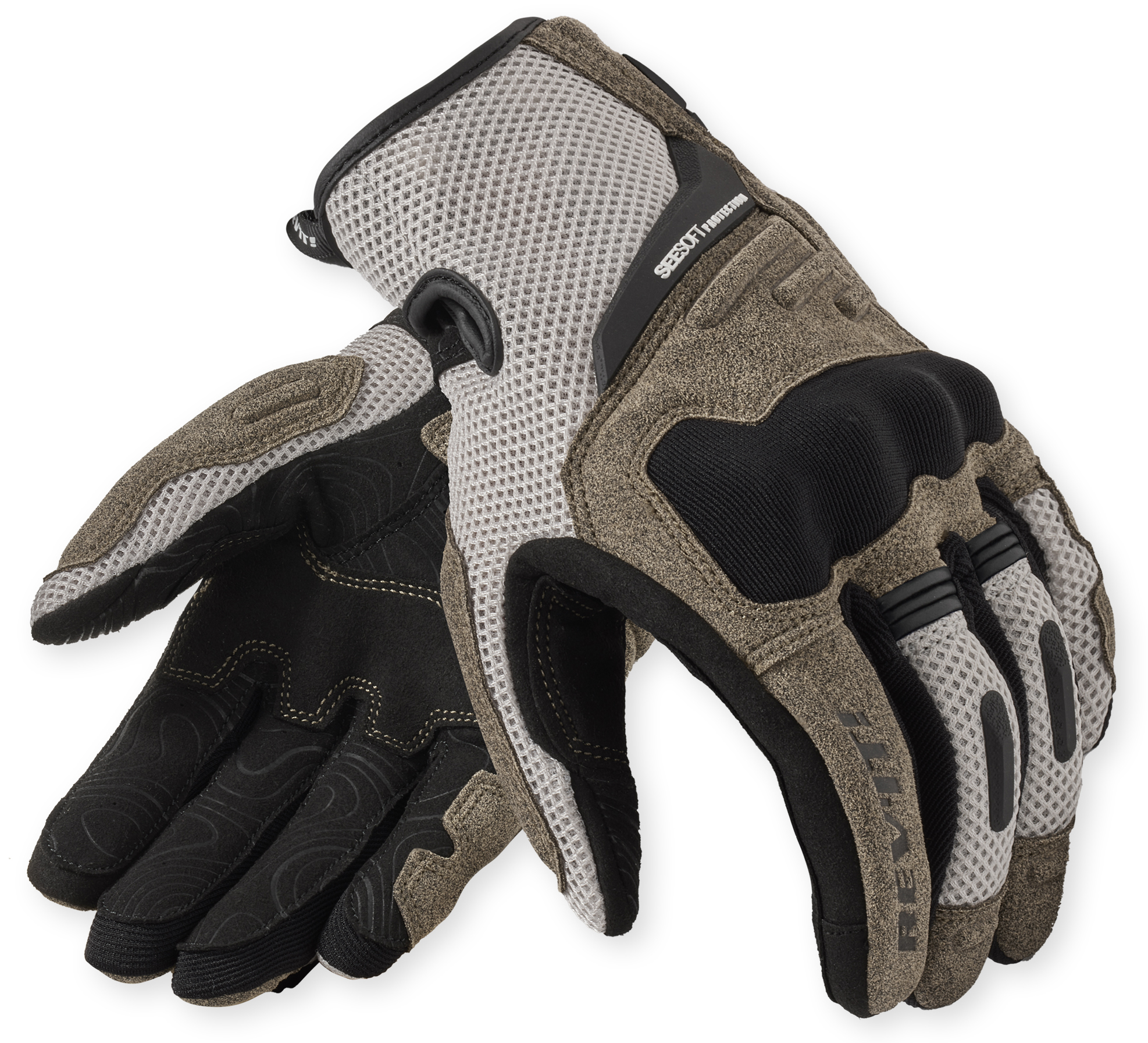 Gants été hommes REV'IT! Cavern Lady Sable - Noir