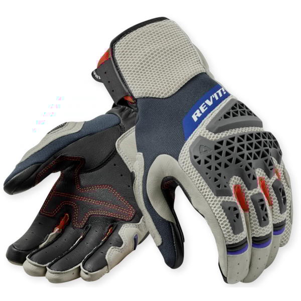 REV'IT! Sand 5 gloves Zilver - Rood