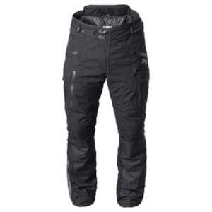 Pantalon moto en textile hommes GMS Acamar WP pants Noir