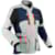 Women's textile motorcycle jacket BERING Lady Siberia Grey-Blue-Red