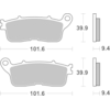 BREMBO Plaquettes de frein moto Route Métal Fritté 07HO60SP