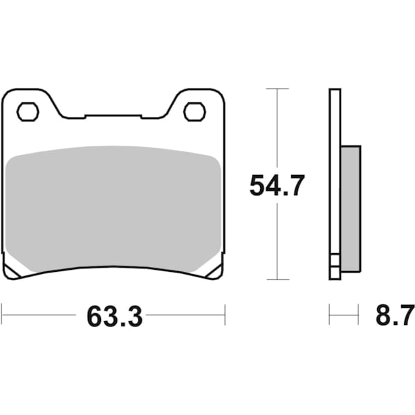 BREMBO Brake Pads Road Sintered 07YA11SA