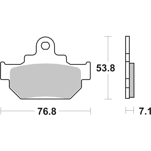 BREMBO Brake Pads Road Organic 07SU0904
