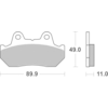 BREMBO Plaquettes de frein moto Route Métal Fritté 07HO10SP