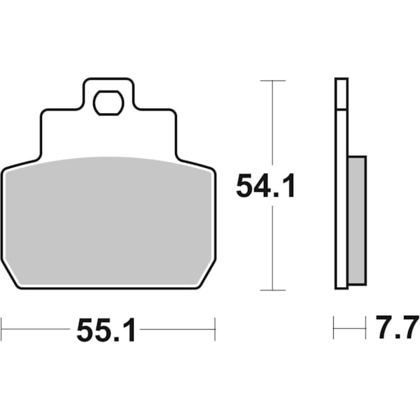 BREMBO Brake Pads Scooter Sintered 07061XS