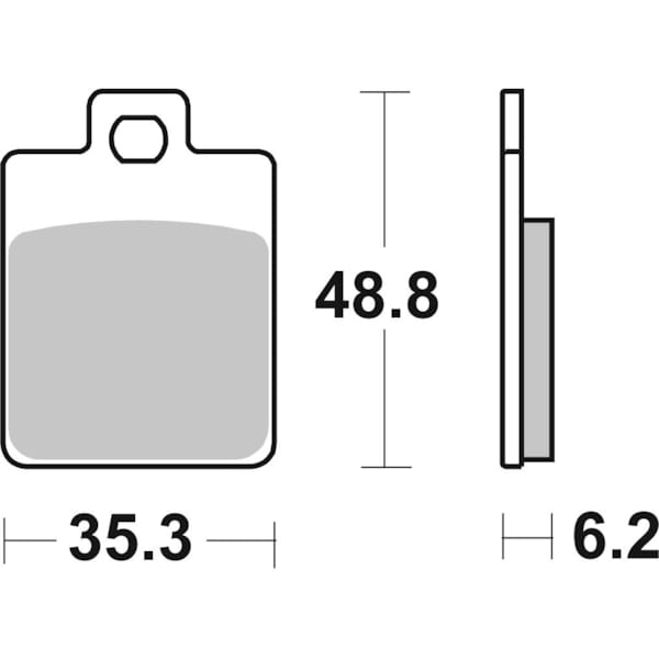 BREMBO Brake Pads Scooter Sintered 07067XS
