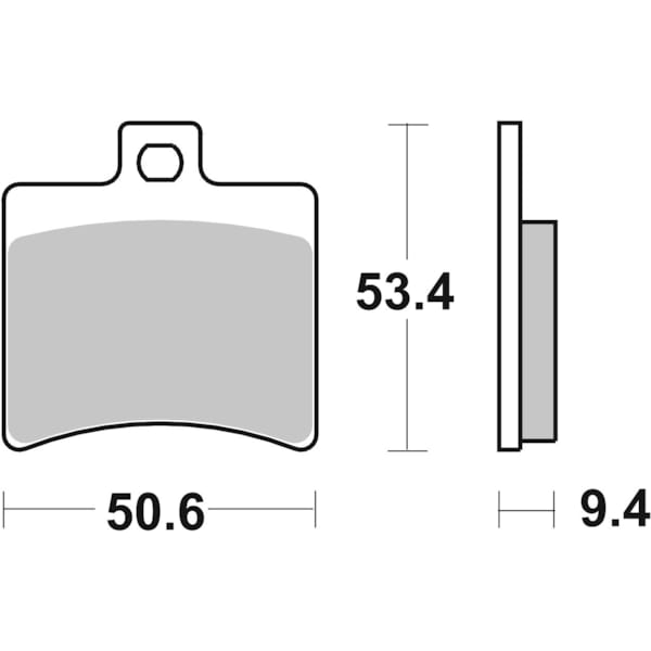 BREMBO Brake Pads Scooter Organic 07020CC