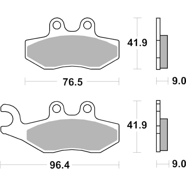 BREMBO Brake Pads Scooter Sintered 07056XS