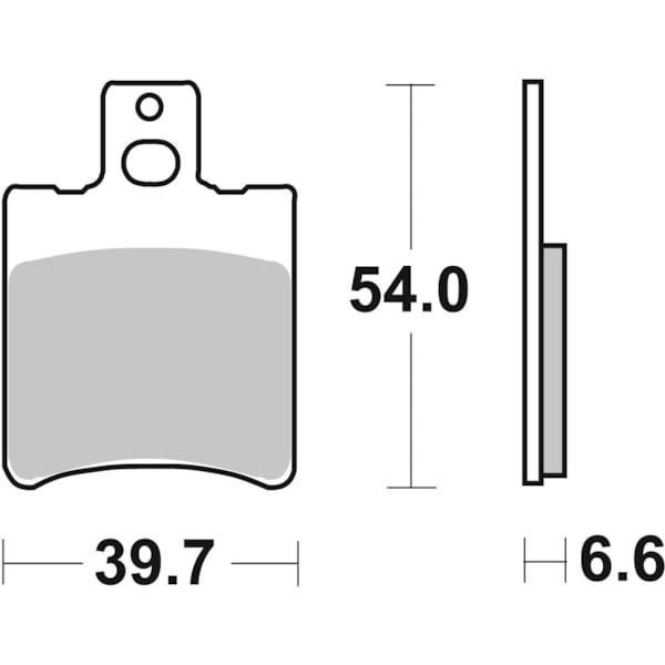 BREMBO Brake Pads Scooter Organic 07086CC