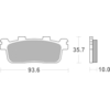 BREMBO Plaquettes de frein moto Scooter Organique 07069CC