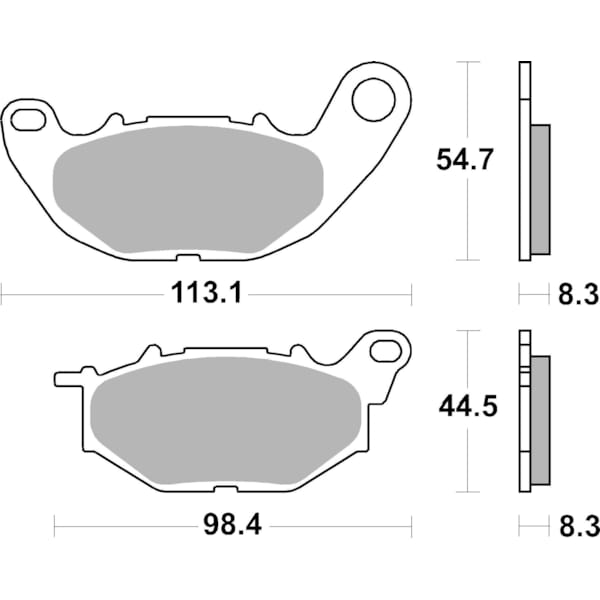 BREMBO Brake Pads Road Sintered 07YA52SA