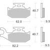 BREMBO Remblokken Off Road Gesinterd Metaal 07GR50SD