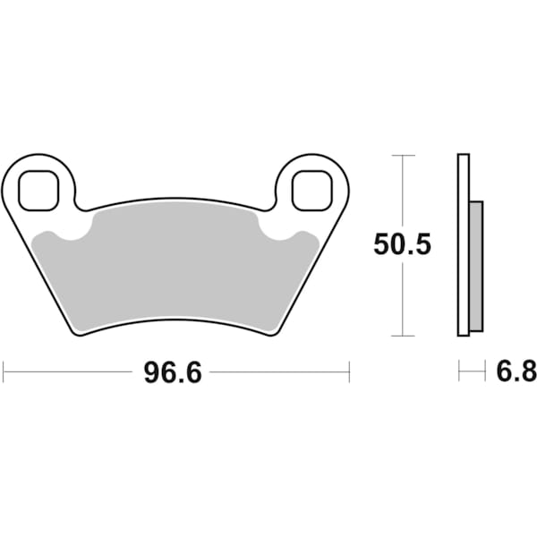 BREMBO Brake Pads Off Road Sintered 07PO07SD