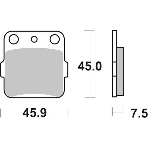 BREMBO Brake Pads Off Road Sintered 07HO32SD