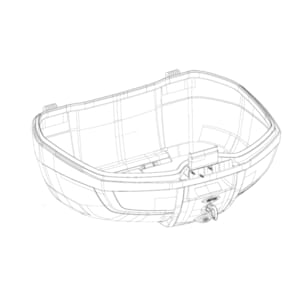 Case bottom & lid cases GIVI E46 Riviera ZE46FNM