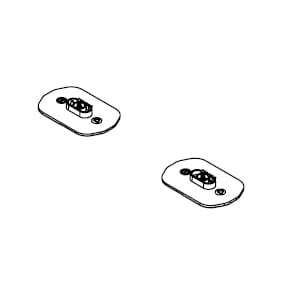 Pièces GIVI ALASKA Kit de stabilisateurs inférieurs avant Z3596R