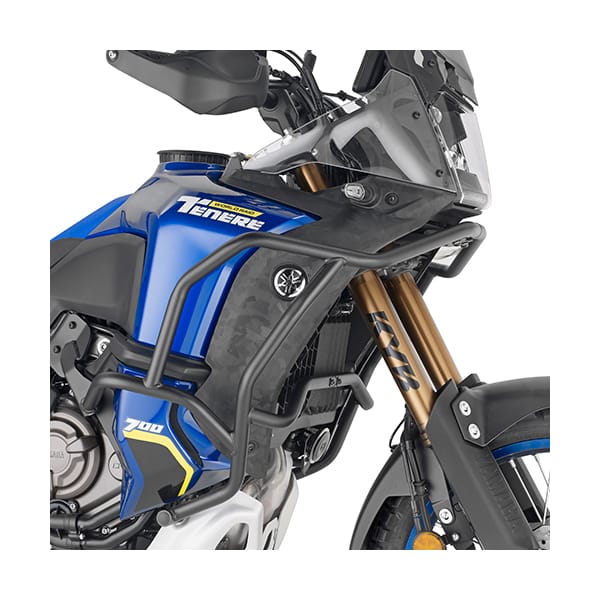 Crashbar Per Yamaha Ténéré 700 (2019-) - Protezione Laterale In Nero - Foto 4