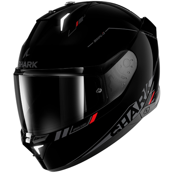 SHARK Skwal i3 Blank SP Zwart-Antraciet-Rood KAR