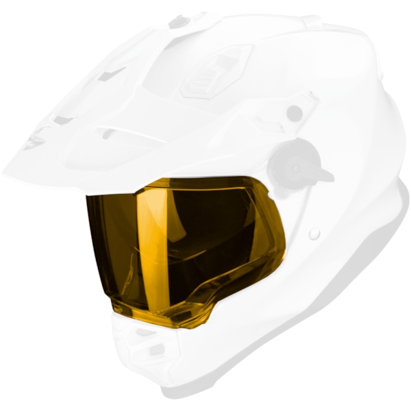 scorpion covert helmet yellow visor ScorpionEXO Covert/Covert X Everclear Replacement Optional Drop down SunVisor Anti-Fog Anti-Scratch (Dark Smoke) : Automotive It features a refined 1/2 helmet profile The Litas Covert FX