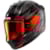 Casque intégral SHARK D-Skwal 3 Blast-R Mat Noir-Anthracite-Rouge KAR
