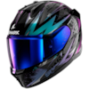 SHARK D-Skwal 3 Blast-R Zwart-Groen-Glitter KGX