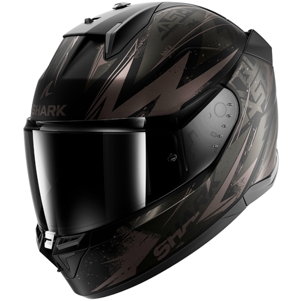SHARK D-Skwal 3 Blast-R Mat Zwart-Antraciet-Antraciet KAA