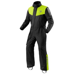 Motorregenpak REV'IT! Pacific 4 H2O Zwart - Fluogeel