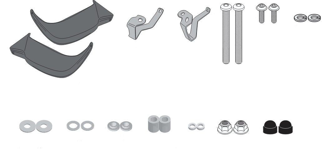 GIVI Hand protectors HP9221B