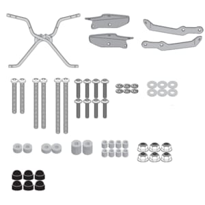 Fixations spécifiques pour votre moto GIVI SR - Support topcase Monolock ou Monokey SR6118