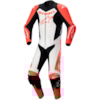 ALPINESTARS GP Force Lurv 1PC Suit Rouge Fluo-Blanc-Noir