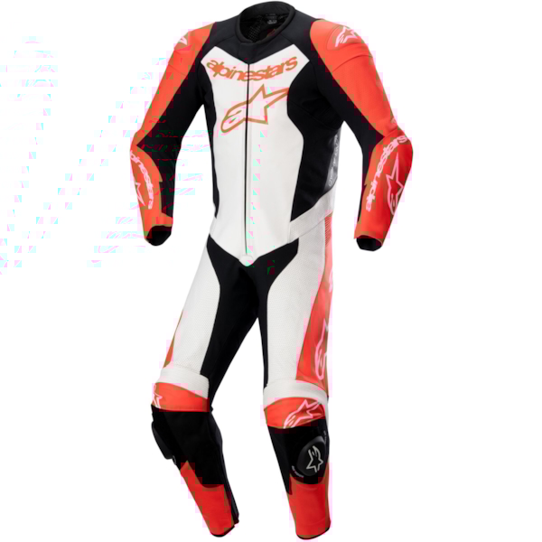 ALPINESTARS GP Force Lurv 1PC Suit Rouge Fluo-Blanc-Noir