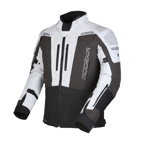 MODEKA Hydron Jacket Light Grey-Dark Grey-Black