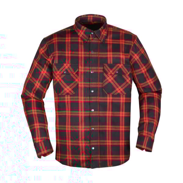 MODEKA Colden Shirt Zwart-Rood