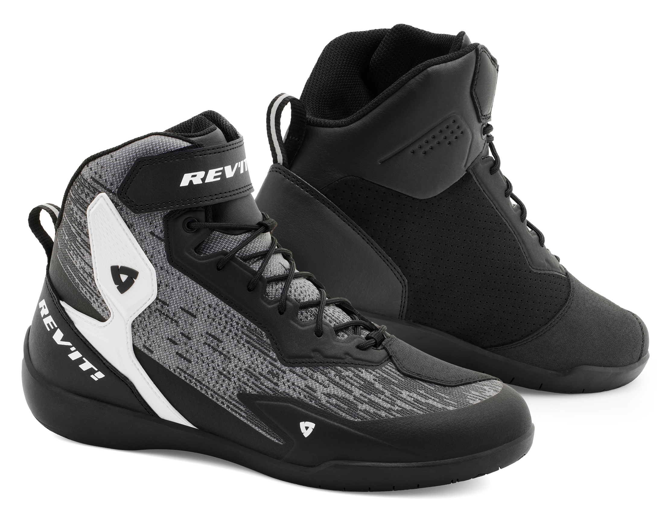 Chaussures moto hommes REV'IT! G-Force 2 Air Noir - Gris