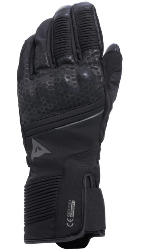 Winterhandschoenen heren DAINESE Tempest 2 D-Dry Long Thermal Gloves Zwart
