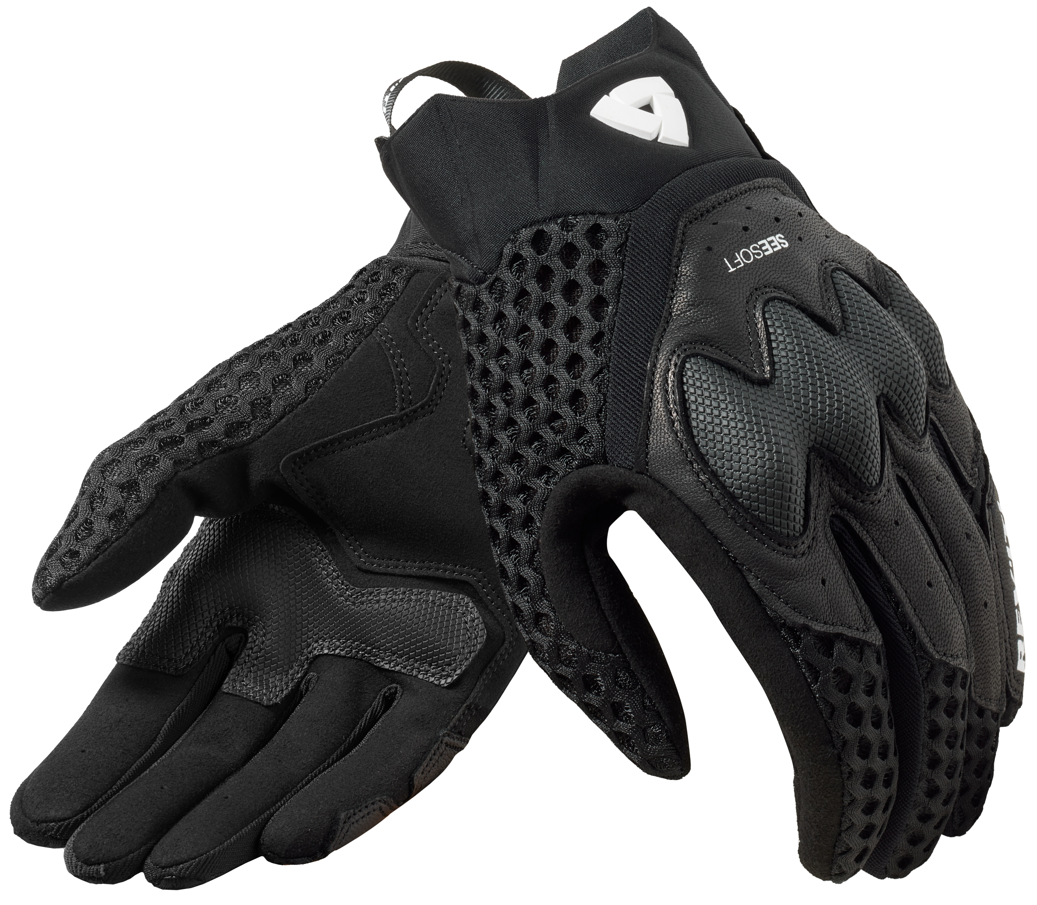 Men's summer gloves REV'IT! Veloz Lady Black