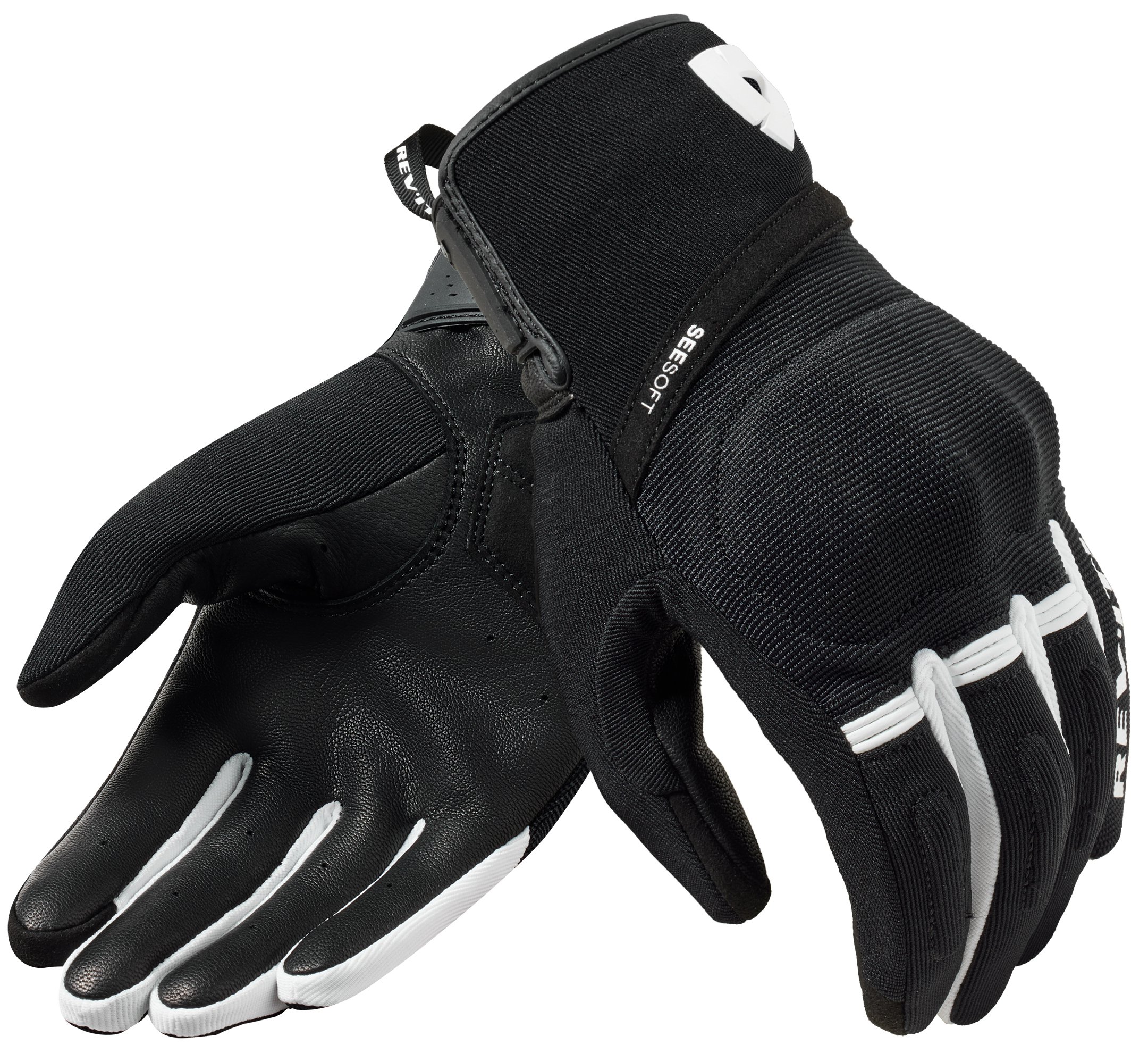 Men's summer gloves REV'IT! Mosca 2 Black - White