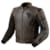 Men's leather motorcycle jacket REV'IT! Parallax Brown