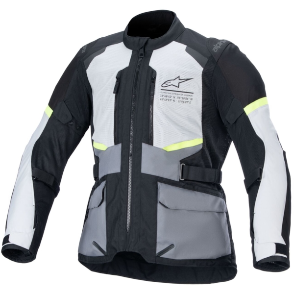 ALPINESTARS Andes Air Drystar Jacket Ice Grijs-Donker Grijs-Zwart