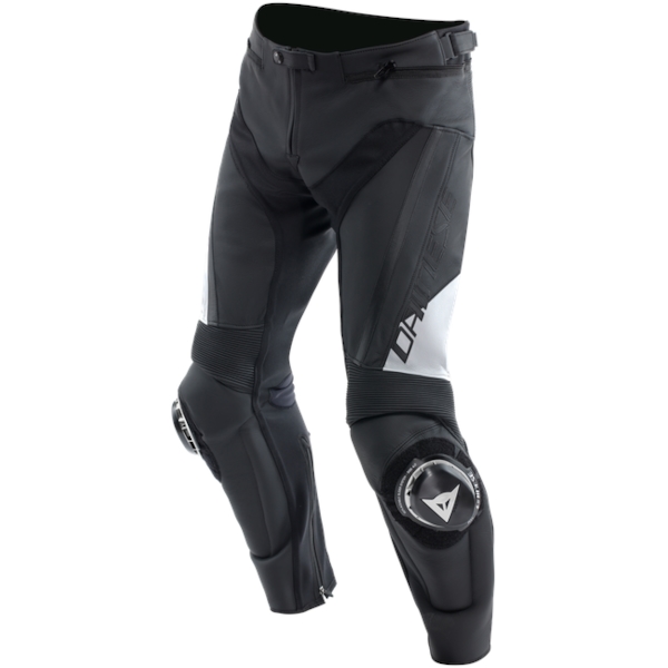 DAINESE Delta 4 Leather Pants Noir-Blanc