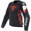 DAINESE Avro 5 Leather Jacket Noir-Rouge-Blanc